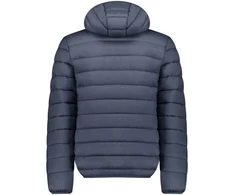 Vyriška striukė su gobtuvu Geographical Norway, džinsinė mėlyna