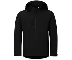 Vyriška takų softshell striukė (Juoda)