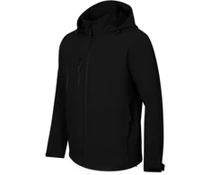 Vyriška takų softshell striukė (Juoda)