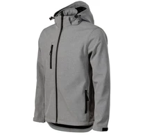 Vyriška turistinė softshell striukė Malfini Performance, tamsiai pilka