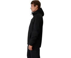 Vyriška vėjui atspari softshell striukė 4F M646, juoda