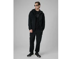 Vyriška vėjui atspari softshell striukė su NeoDry 5000/3000 membrana 4F, juoda