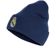 Vyriška žieminė kepurė adidas Real Madrid, tamsiai mėlyna