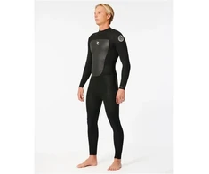 Vyriškas 4/3 neopreninis kostiumas Rip Curl Omega, juodas