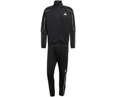 Vyriškas adidas 3-Dryžių sportinis kostiumas Juodas JN1817