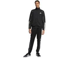Vyriškas adidas 3-Dryžių sportinis kostiumas Juodas JN1817