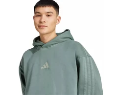 Vyriškas adidas džemperis A SZN W FL HD žalias JL6538