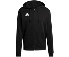 Vyriškas adidas Entrada 26 džemperis su gobtuvu ir užtrauktuku, juodas KF5945