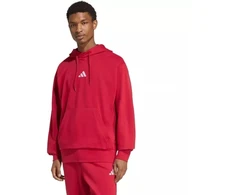 Vyriškas adidas Essentials Feelcozy džemperis su gobtuvu raudonas KC0907