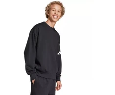 Vyriškas adidas Essentials Laisvo Kirpimo 3 Juostų Logotipo Sportinis Džemperis Juodas JF3542