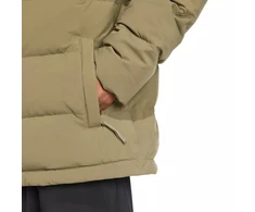 Vyriškas adidas Helionic Climawarm striukė su gobtuvu, alyvuogių JX0580