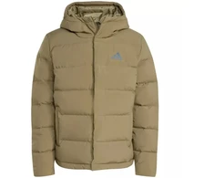 Vyriškas adidas Helionic Climawarm striukė su gobtuvu, alyvuogių JX0580