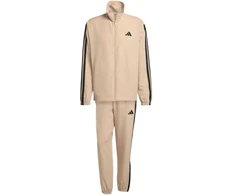 Vyriškas Adidas Sportwear Basic 3-Dryžių Austas Sportinis Kostiumas Smėlio Spalvos JX3149