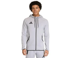 Vyriškas adidas Tiro 26 kelioninis džemperis su gobtuvu, pilkas KF6077