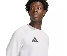 Vyriškas adidas Tiro 26 kelioninis džemperis baltas KD3323