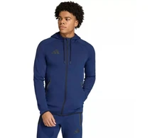 Vyriškas adidas Tiro 26 Kelioninis Džemperis su Gobtuvu Tamsiai Mėlynas KF6078
