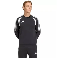Vyriškas adidas Tiro 26 League Sweat Crew džemperis, juodas ir baltas KF3413