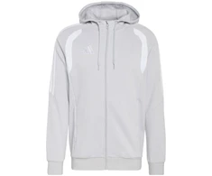 Vyriškas adidas Tiro 26 League Sweat su pilnu užtrauktuku pilkas džemperis KF3319