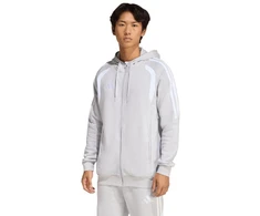 Vyriškas adidas Tiro 26 League Sweat su pilnu užtrauktuku pilkas džemperis KF3319