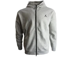 Vyriškas „Air Jordan Sport Hoop Fleece Dri-FIT“ džemperis su gobtuvu, pilkas – FV8602-050