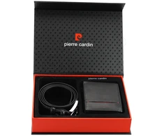 Vyriškas dovanų rinkinys Piniginė ir diržas Pierre Cardin ZG-66379