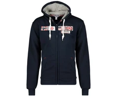 Vyriškas džemperis Geographical Norway Gorma 100, tamsiai mėlynas