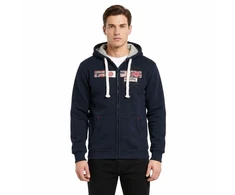 Vyriškas džemperis Geographical Norway Gorma 100, tamsiai mėlynas