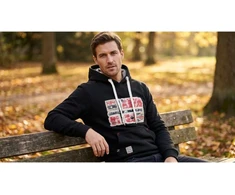 Vyriškas džemperis Geographical Norway GPEPE 2 100 EO BS2, juodas