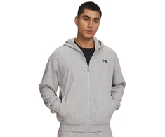 Vyriškas džemperis su gobtuvu ir užtrauktuku Under Armour Rival LW FZ, pilkas