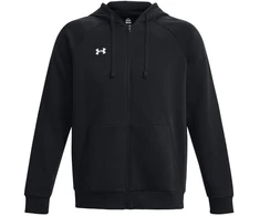 Vyriškas džemperis su gobtuvu ir užtrauktuku Under Armour Rival Fleece, juodas
