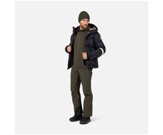 Vyriškas džemperis su gobtuvu Rossignol Mid Layer Stretch, žalias