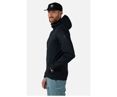 Vyriškas džemperis su gobtuvu Rossignol Mid Layer Thin Fz, juodas