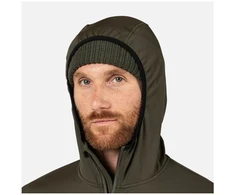 Vyriškas džemperis su gobtuvu Rossignol Mid Layer Stretch, žalias