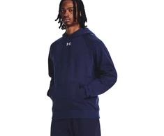 Vyriškas džemperis su gobtuvu Under Armour Rival Fleece, tamsiai mėlynas