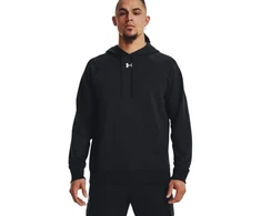 Vyriškas džemperis su gobtuvu Under Armour Rival Fleece, juodas