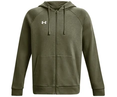 Vyriškas džemperis su gobtuvu Under Armour Rival Fleece, chaki