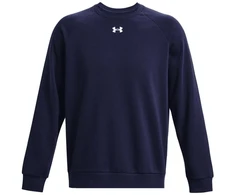 Vyriškas džemperis Under Armour Rival Fleece Crew, tamsiai mėlynas
