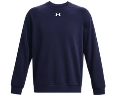 Vyriškas džemperis Under Armour Rival Fleece Crew, tamsiai mėlynas