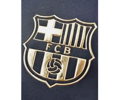 Vyriškas FC Barcelona sportinis kostiumas, juodas