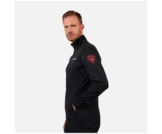 Vyriškas flisinis džemperis Rossignol Hero Mid Layer Stretch, juodas