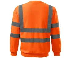 Vyriškas fluorescencinis džemperis Rimeck HV Essential, oranžinis