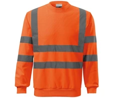 Vyriškas fluorescencinis džemperis Rimeck HV Essential, oranžinis