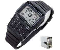 Vyriškas laikrodis CASIO VINTAGE DATABANK DBC-32-1A + BOX