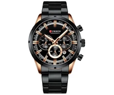 Laikrodis VYRIŠKŲ LAIKRODŽIŲ CURREN 8355 CHRONOGRAPH (zc028d) + BOX