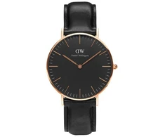 Vyriškas laikrodis DANIEL WELLINGTON Classic Juodas Sheffield DW00100127 (zw002a)