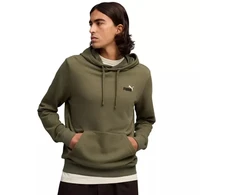 Vyriškas Puma ESS 2 spalvų mažas 1 numerio logotipas džemperis su gobtuvu (hoodie) alyvuogių spalvos 684719 81