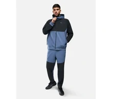Vyriškas sportinis „Puma Tech Woven“ džemperis su užtrauktuku ir patogiu gobtuvu