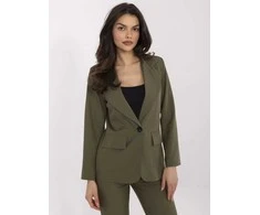 Vyriškas švarkas khaki spalvos elegantiškam įvaizdžiui