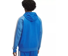 Vyriškas Under Armour Rival Fleece spalvotas džemperis su gobtuvu mėlynas 6003958 402