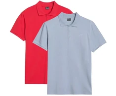 Vyriški 4F polo marškiniai (2 vnt. komplektas) 2P-SS-4FWSS25TPTSM407-92S